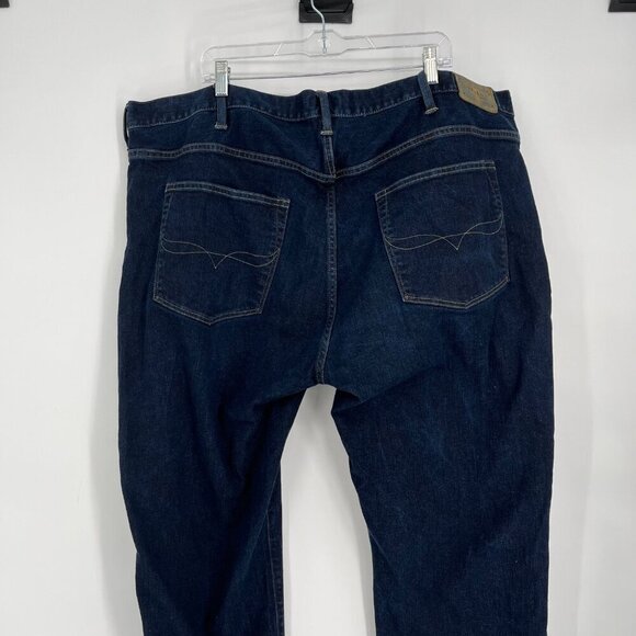 Polo Ralph Lauren Men's Hampton Relaxed Straight Jeans 48x32 Dark Wash Denim - Picture 4 of 9